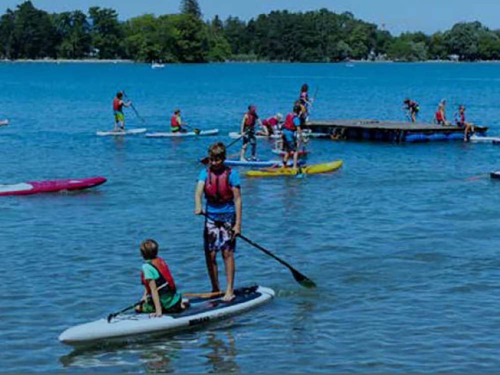 Stand Up Paddel Grilltour