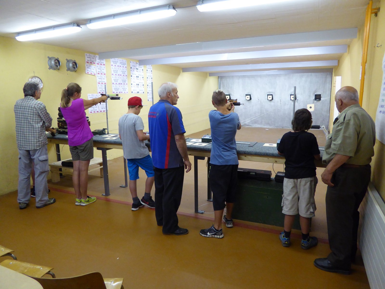 Schiessen mit der Luftpistole