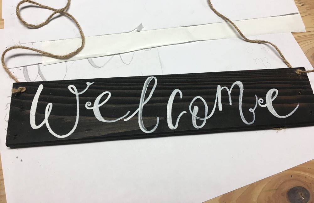 Handlettering-Schilderkurs