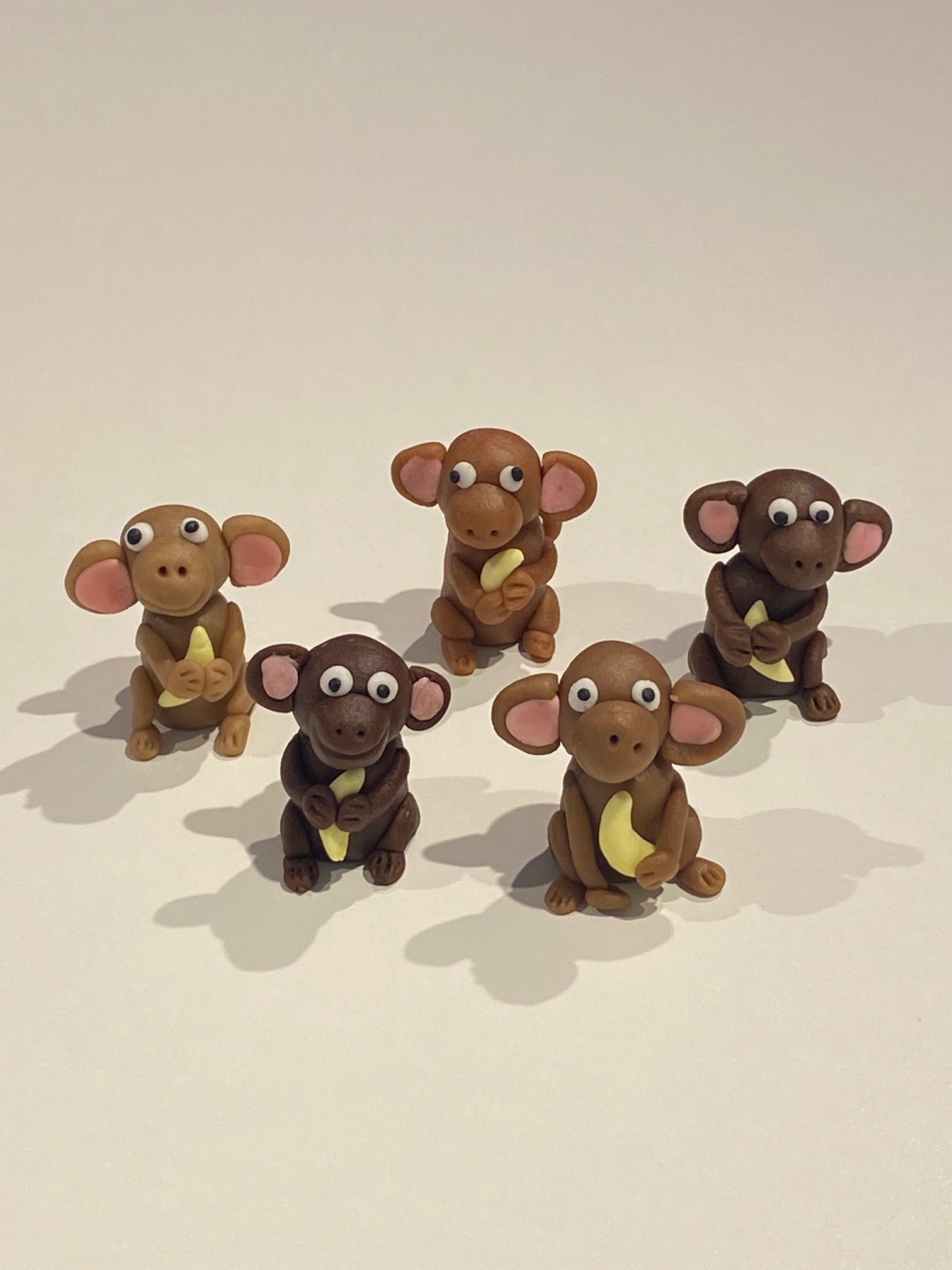 Marzipantierli modellieren