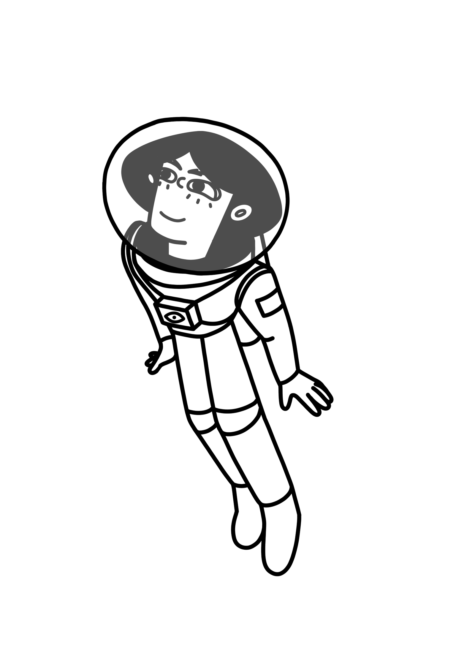 Astronaut:innen Training im Space Eye